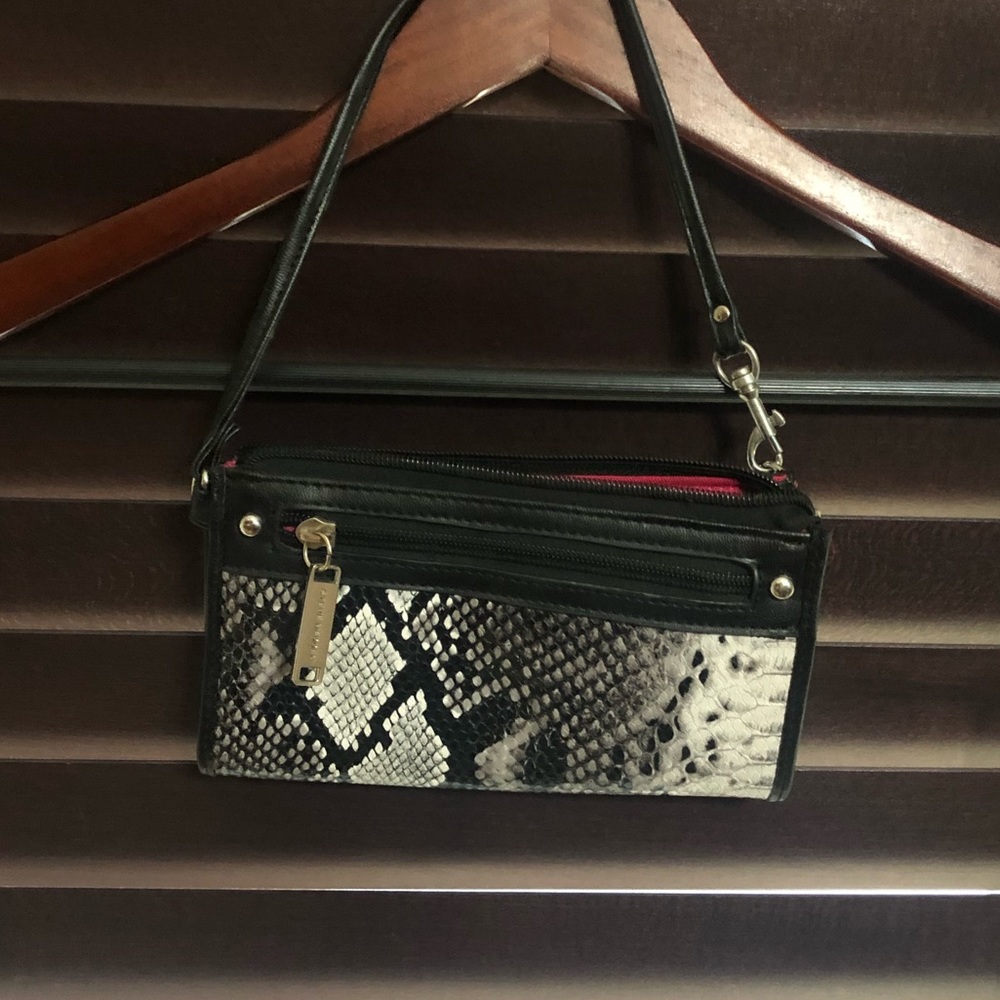Steve Madden snakeskin purse